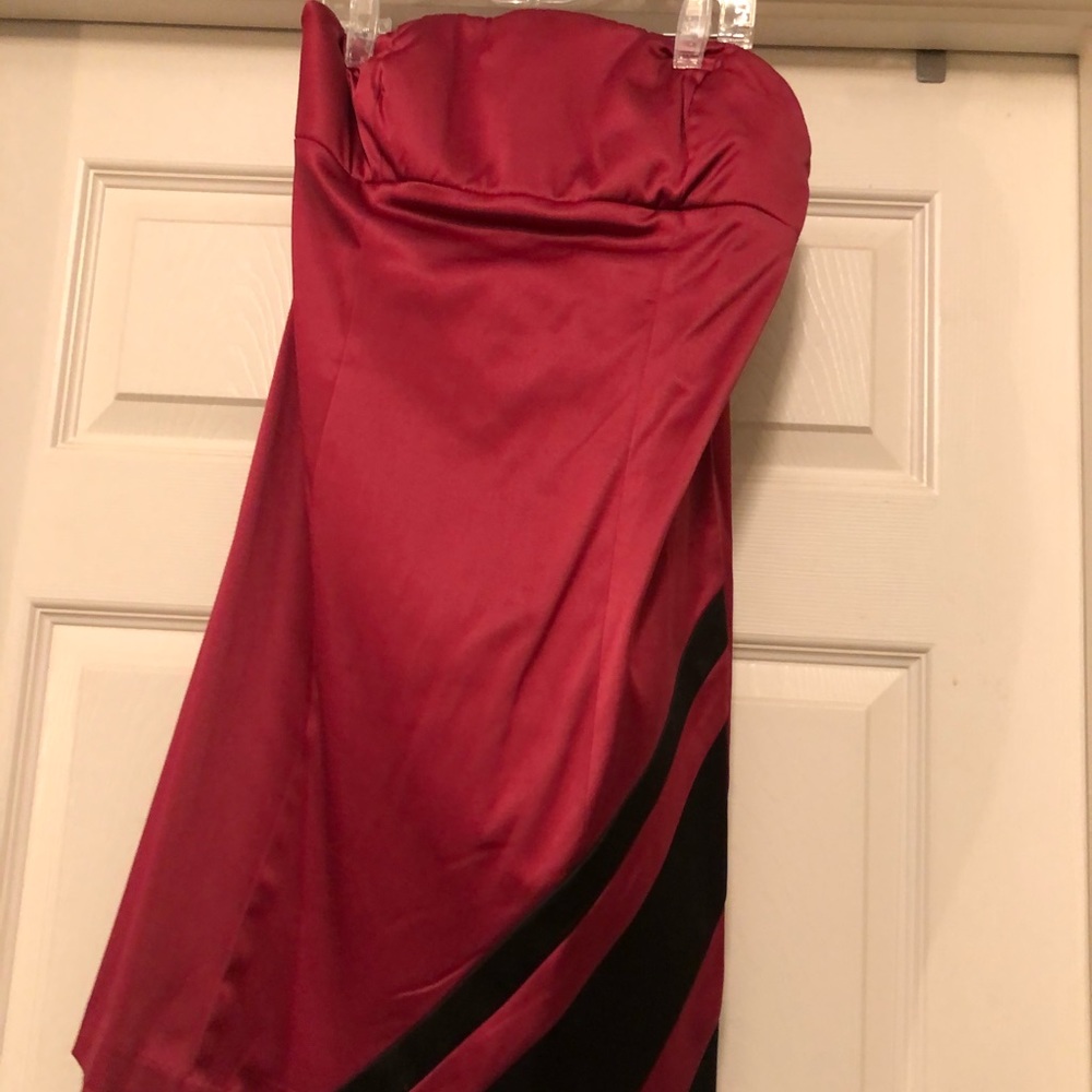 Pink and black cocktail dress never worn